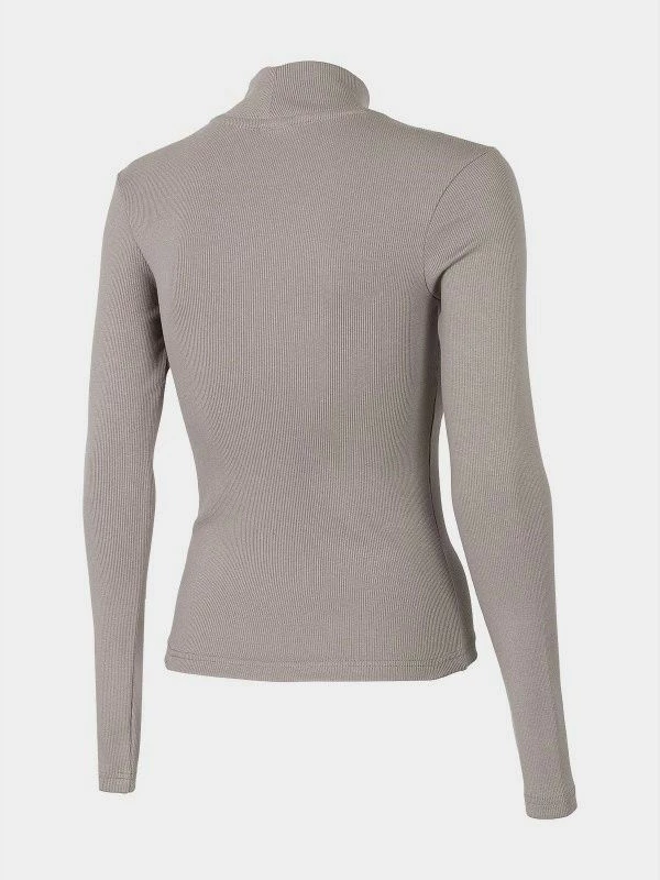 Maicë me mëngë të gjata për femra 4F, me vija [Madhësia: XS]