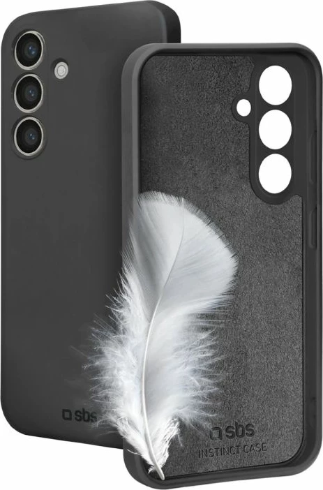 Kapak telefoni SBS Instinct për Samsung Galaxy S25, i zi