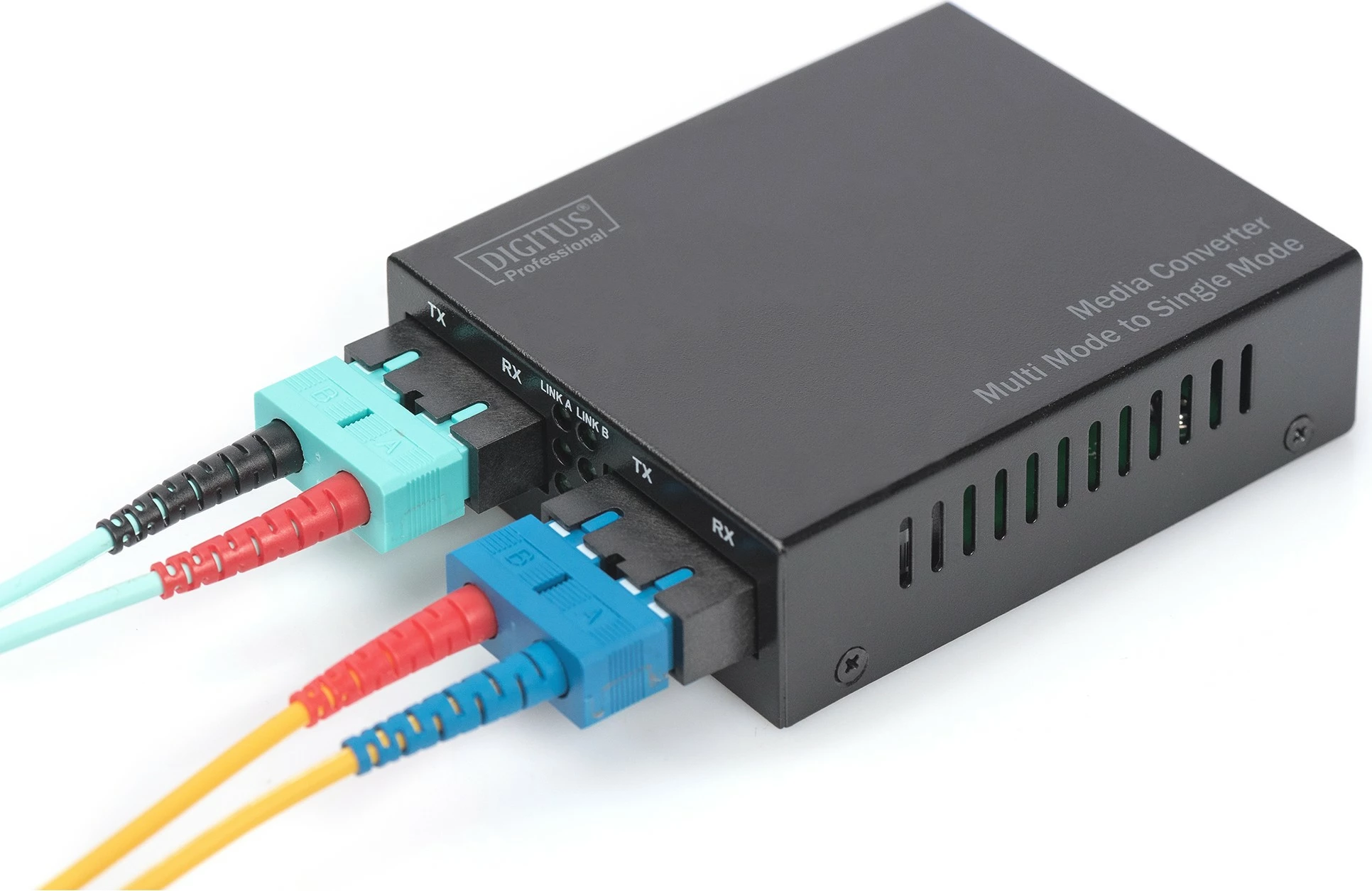 Media konvertues Digitus, Gigabit, 1000Base-SX, SC/SC, i zi