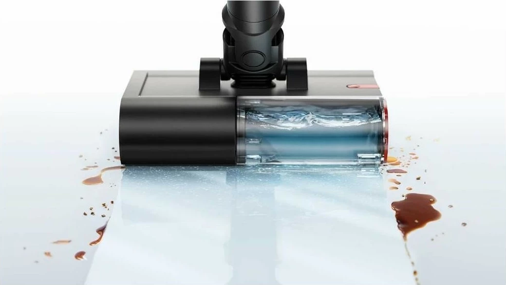 Mop elektrik Dyson PencilWash 637239-01, pa kabllo, rezervuar 0.3L, i zi