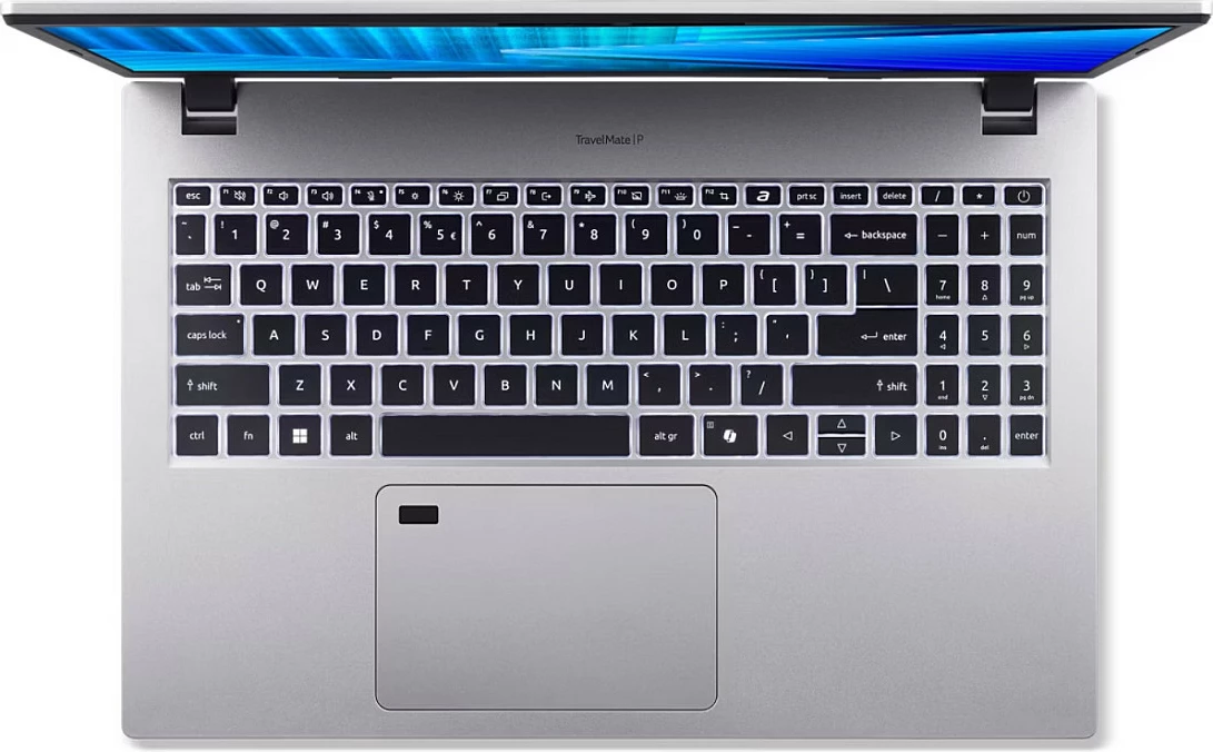 Laptop Acer TravelMate P2 TMP215-75-G2-TCO-523G, Core Ultra 5 125H, 16GB RAM, 512GB SSD, 15.6" FHD, Windows 11 Pro, Pure Silver
