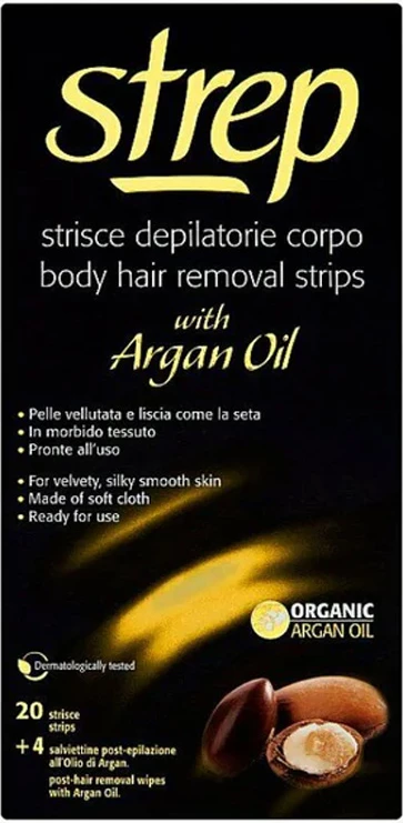 Strep Body Strips Argan Oil 20pcs
