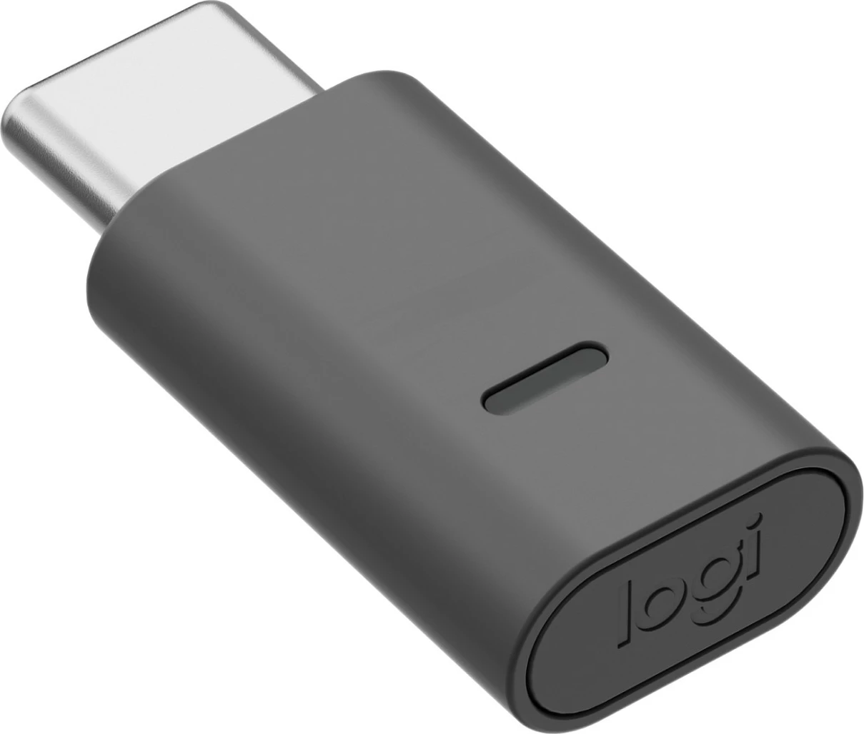 Dongle USB-C Logitech Zone Vibe Wireless UC, marrës wireless, Graphite