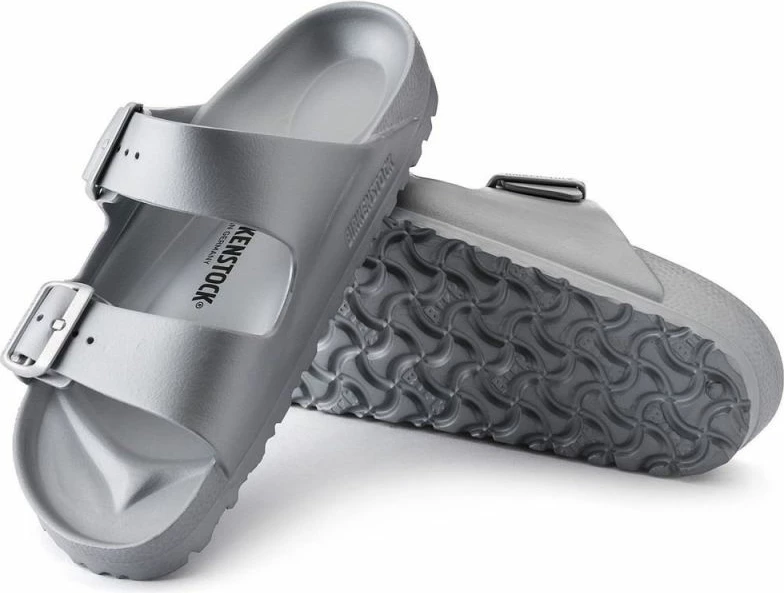 Flip-flops për femra Birkenstock, të hirtë