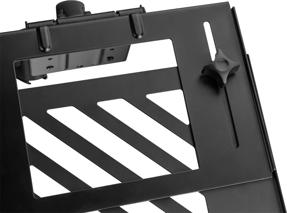Tabaka VESA për laptop/tablet UVI UVIDVESATR, 10–17\", VESA 75x75, deri 5 kg, e zezë