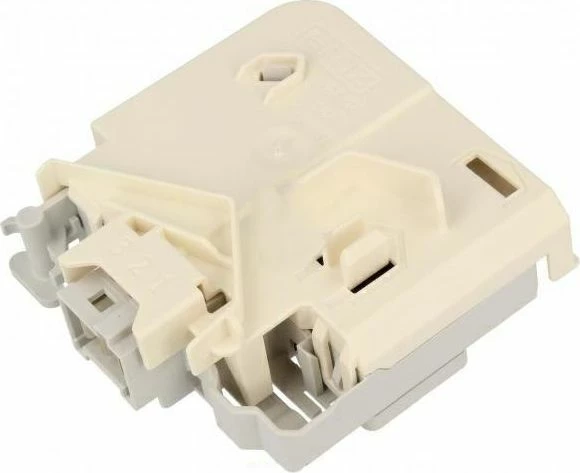 Bllokadë dere elektromagnetike NoName 9000735664 / 00633765, 3-pin, për lavatriçe/tharëse Bosch/Siemens, gri e çelët