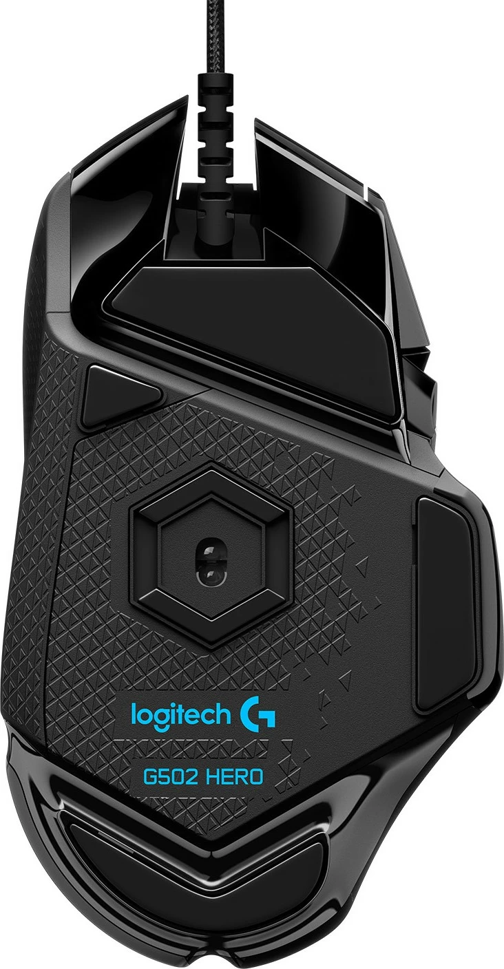 Maus Logitech G G502 HERO, 25600 DPI, USB, i zi
