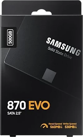 SSD Samsung 870 EVO, 500 GB, 2.5", SATA III, i zi