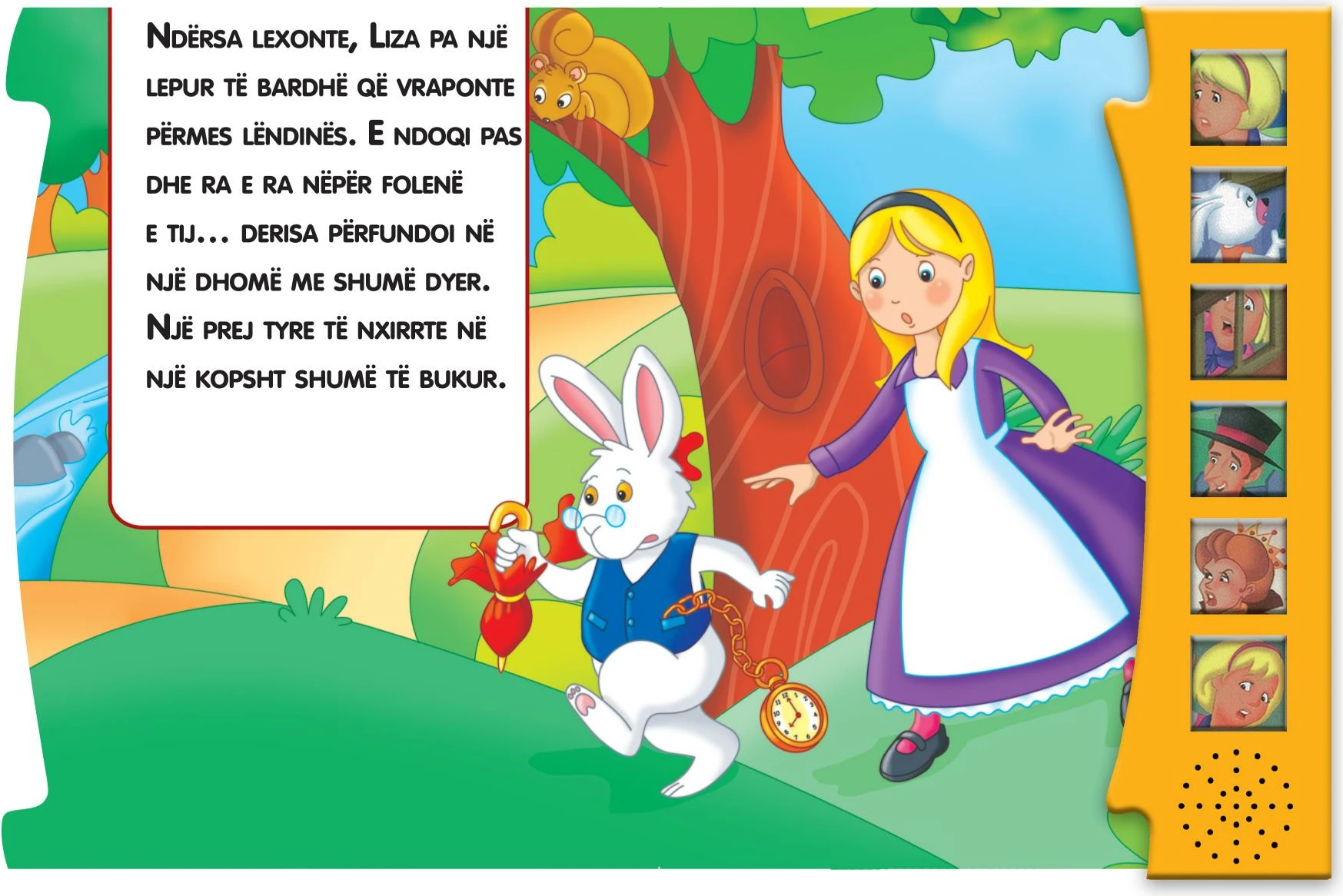 Liza ne boten e cudirave (Degjo perrallen)