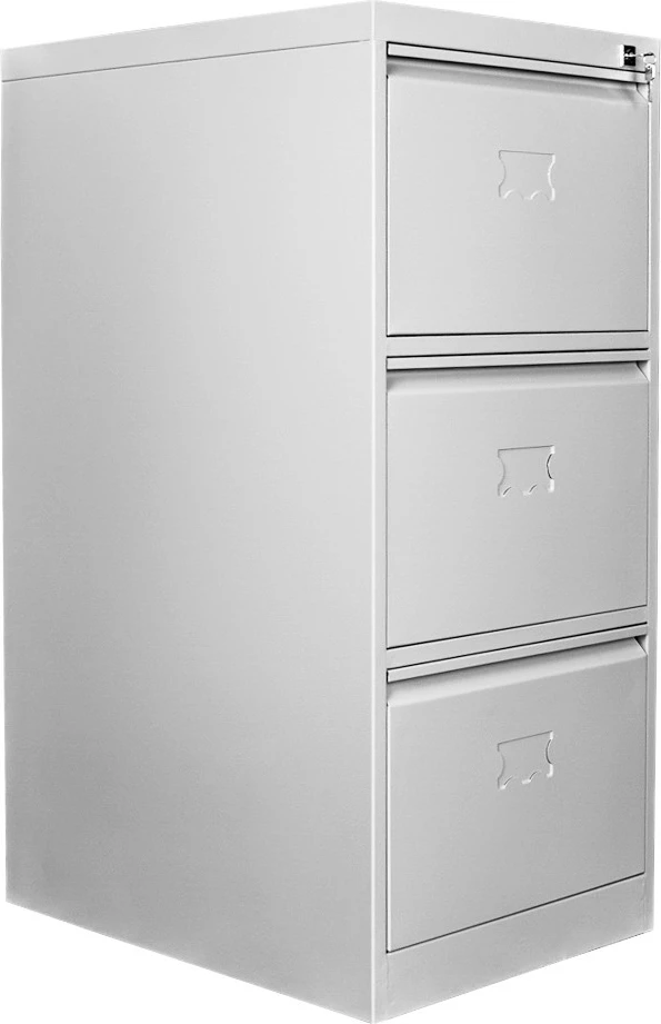 Dollap për ruajtje, 3 sirtarë, ngjyrë gri e çelët, Skye Decor, Js1021