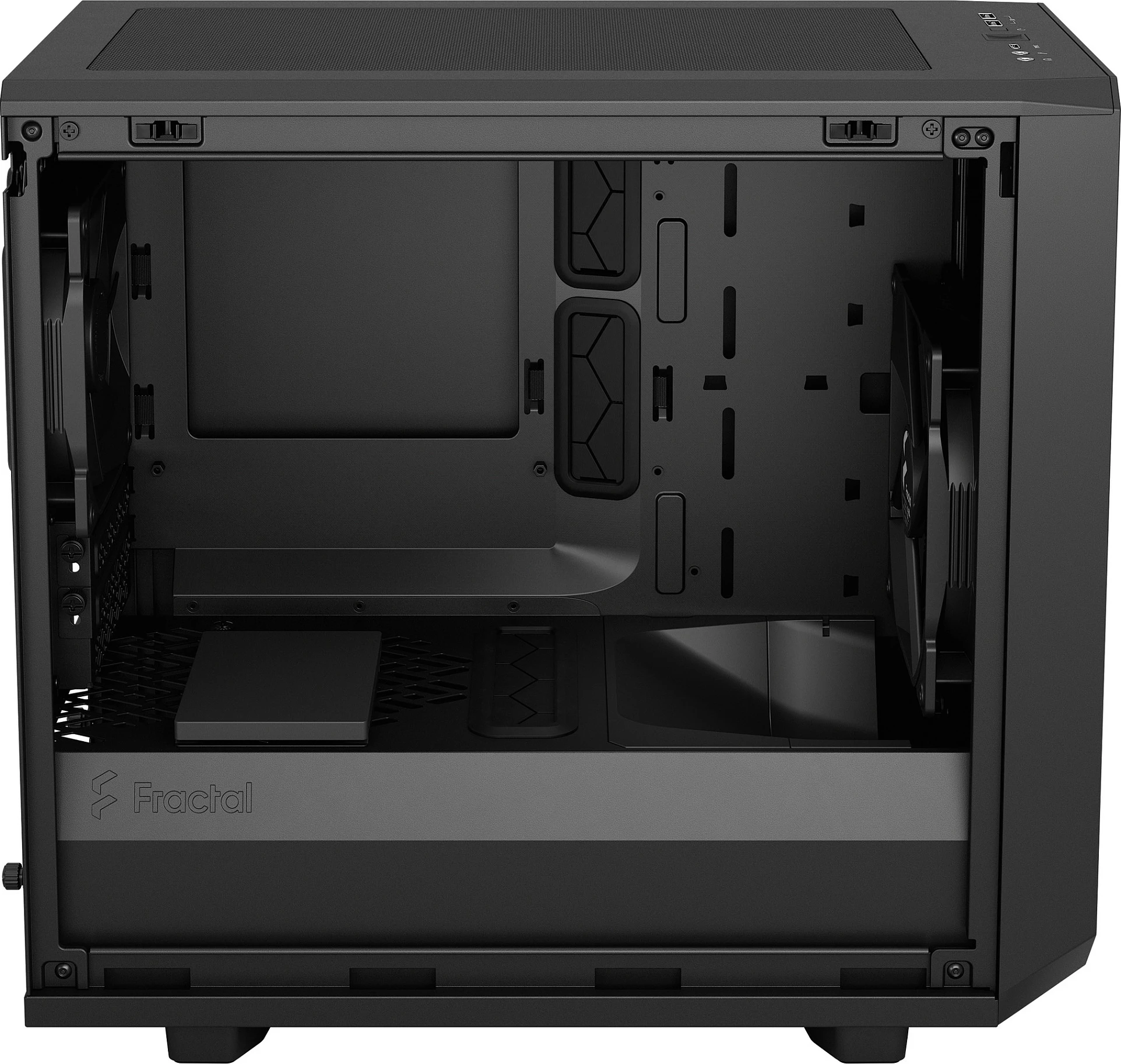 Kasë Fractal Design Meshify 2 Nano, Mini-Tower, Tempered Glass Dark Tint, e zezë