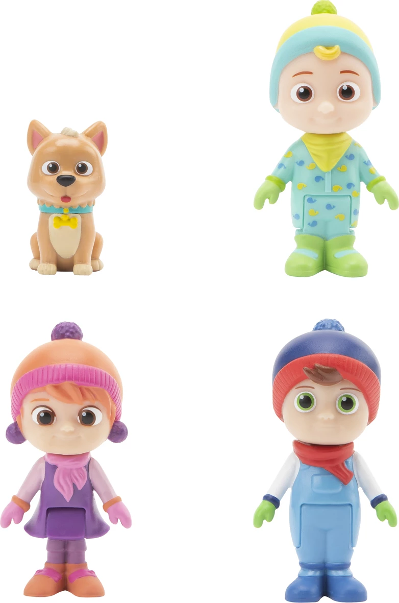 CoComelon Deluxe Winter 4 Figure Pack