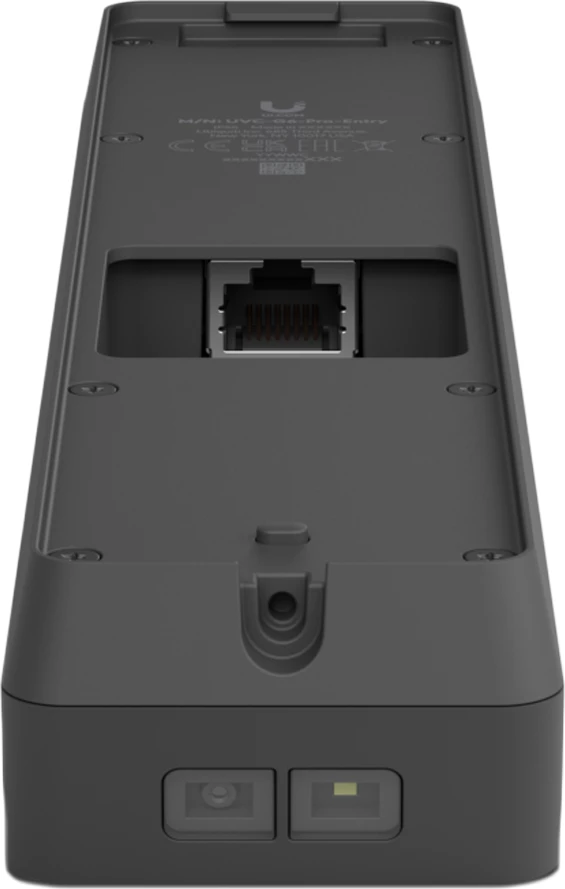 Zile dere me kamerë Ubiquiti G6 Entry Pro 12MP PoE ekran me prekje night vision IP55/IK07 e zezë