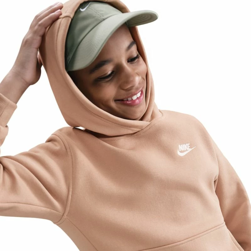 Duks për fëmijë Nike Sportswear Club Fleece FD3000 200, bezhë