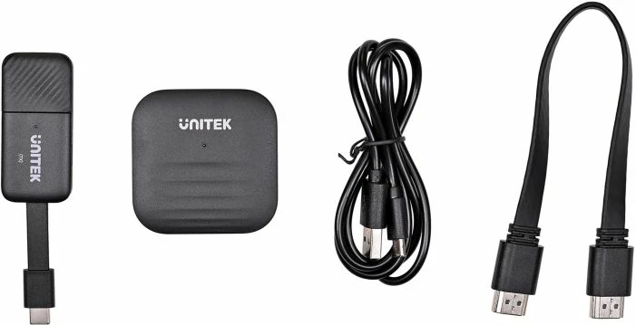 Transmetues HDMI wireless Unitek, USB-C, i zi