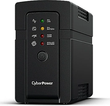 UPS CyberPower RT650EI, 650VA/400W, 4x C13, tower, e zezë