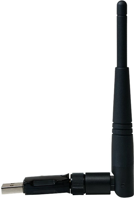 Adapter Wi-Fi LogiLink WL0238, USB 2.0, antenë e jashtme, i zi