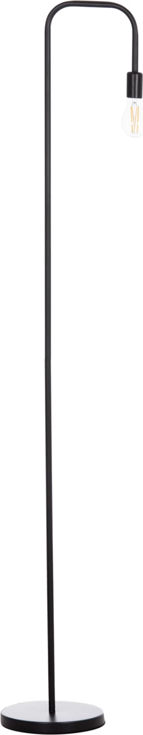 Llambë dyshemeje Kramer, metal i zi, FH7535.11, 23x169cm