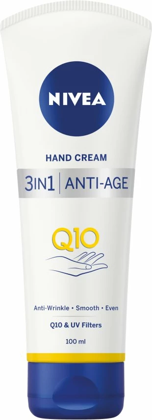 Krem për duar Nivea Q10 3-in-1 Anti-Age për femra, 100ml