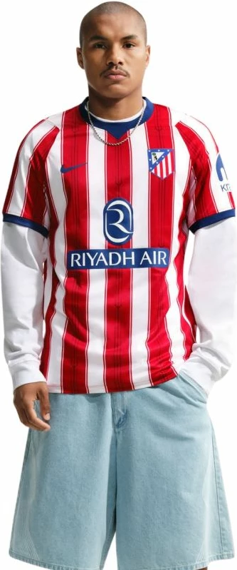 Fanellë meshkujsh Nike Atlético Madrid Stadium 2026/27, kuqe dhe bardhë