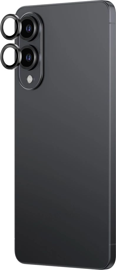 Xham mbrojtës kamerës AmazingThing Radix AR për Samsung Galaxy S25 Edge, i zi