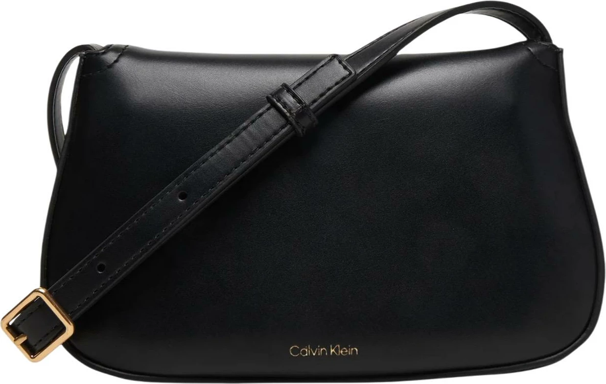 Çantë crossbody Calvin Klein CK Flap Camera LV04F3421G për femra, e zezë