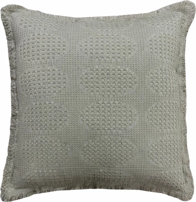 Jastëk dekorativ MENT LUX L, material stof, ngjyrë mint e çelët, 50x50cm