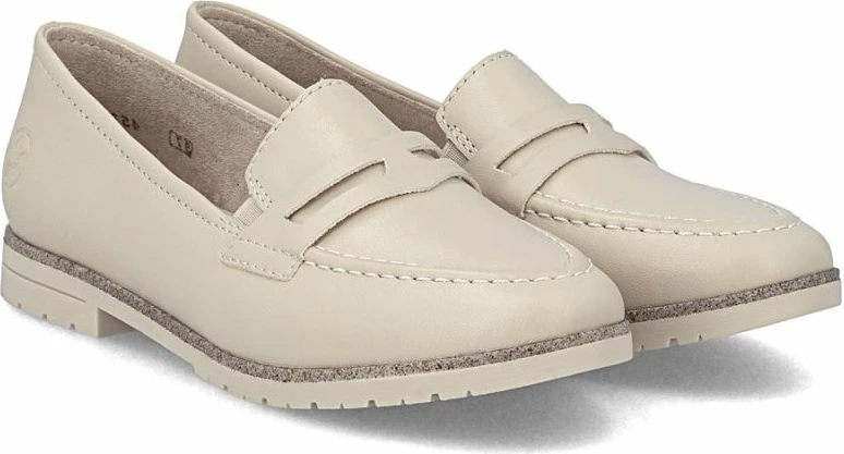 Këpucë lëkure për femra Rieker, bezhë