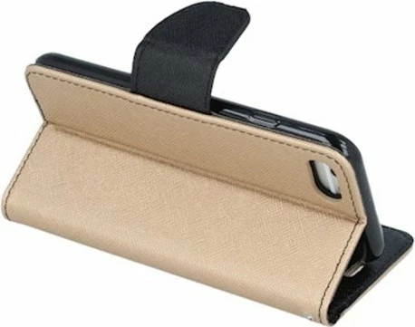 Mbështjellës flip cover HAVANA Fancy Diary për Xiaomi Mi 10T Lite, hapësirë për karta, ari/zi