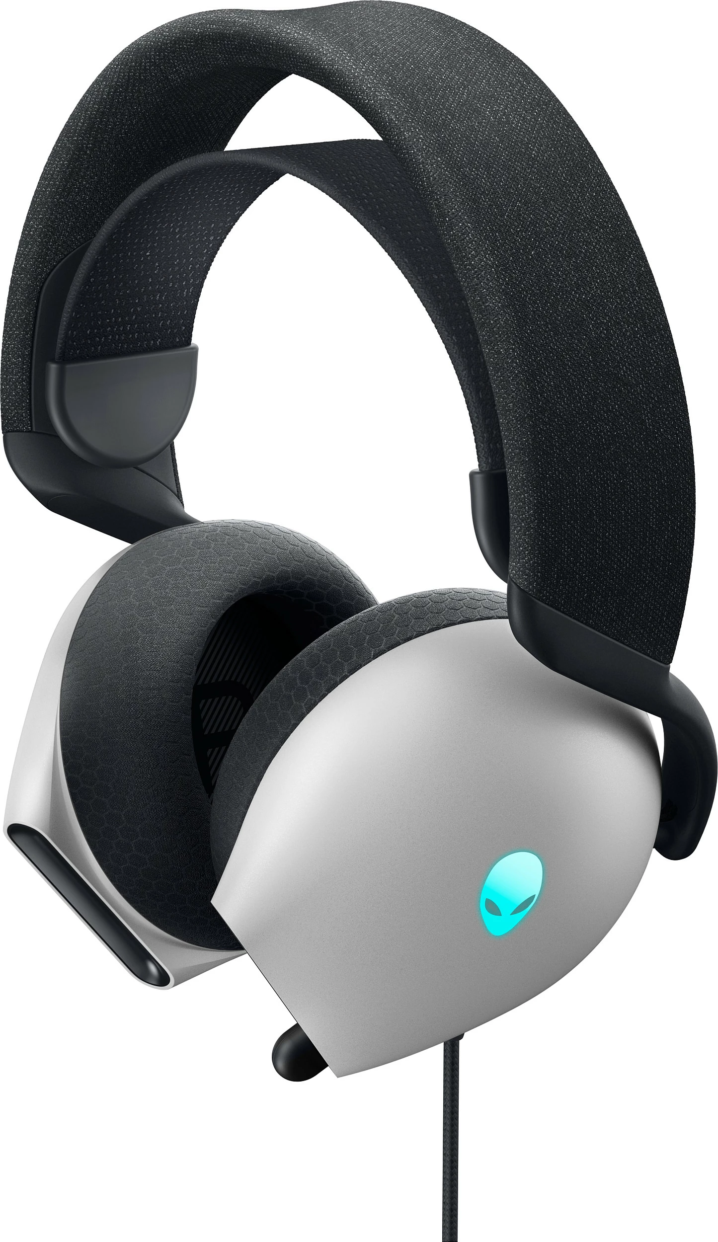 Kufje gaming Alienware Wired USB RGB 20, e bardhë