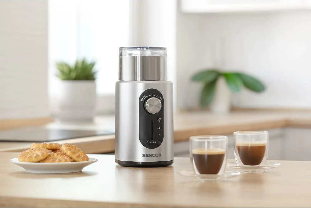 Mulli elektrik për kafe Sencor SCG 3550SS, argjend
