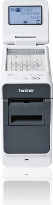 Printer etiketash Brother TD-2130N, i zi/gri