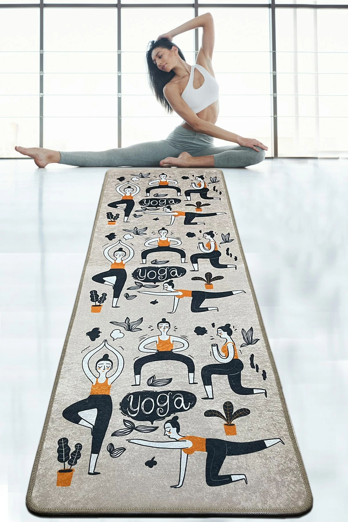 Qilim yoga Vital And Vivid, shumëngjyrësh, Renshan