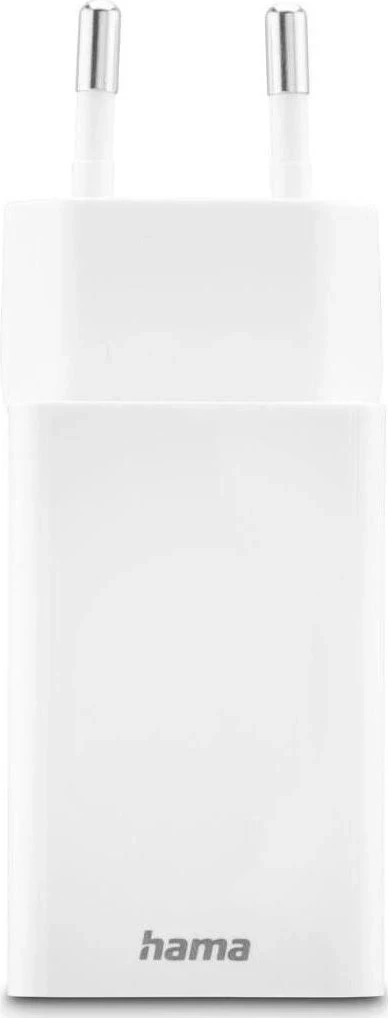 Karikues rrjeti Hama mini GaN 45W PD/QC 1x USB-C, 1x USB-A, bardhë