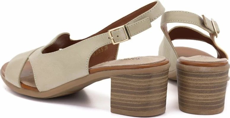 Sandale për femra Sergio Leone SK578-S, bezhë