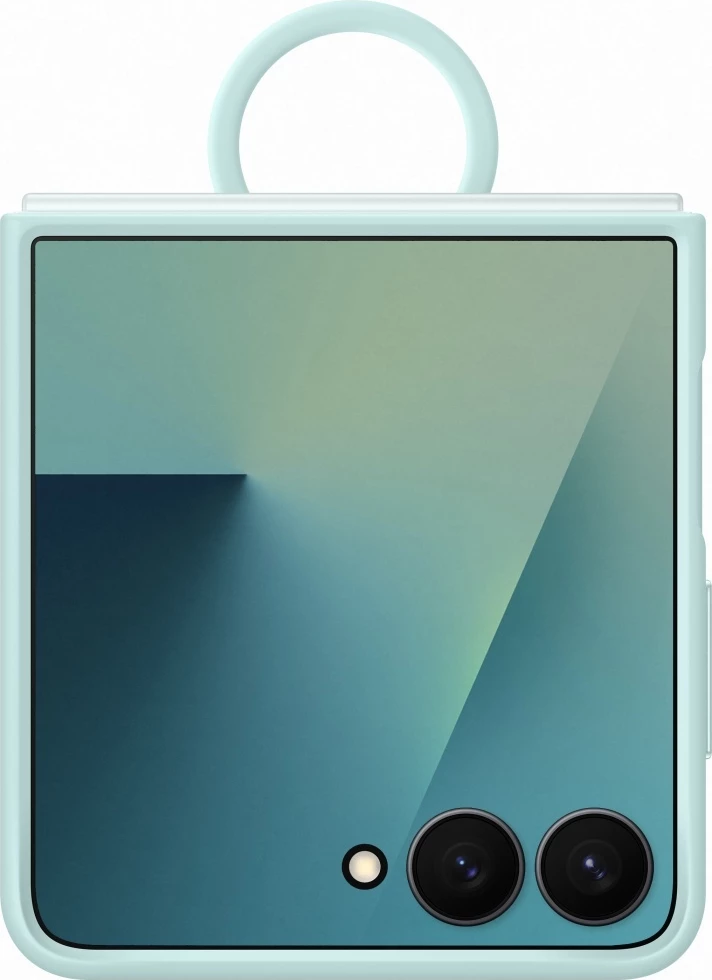Mbështjellës silikoni me unazë Samsung EF-PF766TME për Samsung Galaxy Z Flip7, mint