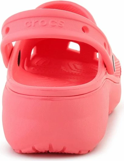 Atlete platforme femra Crocs Classic Platform Clog 206750-6UI, guava