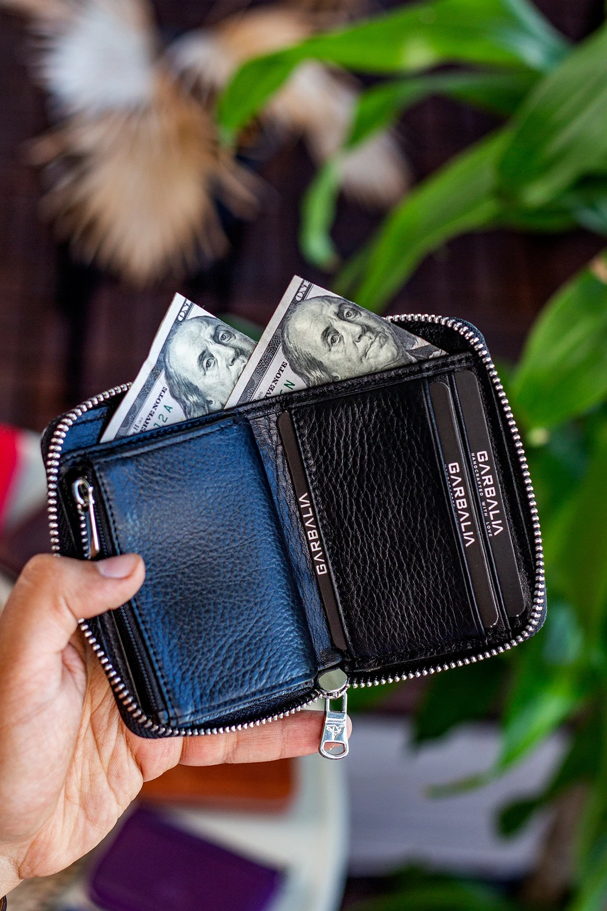 Portofol unisex Zoozie Bags Sydney, ngjyrë e zezë