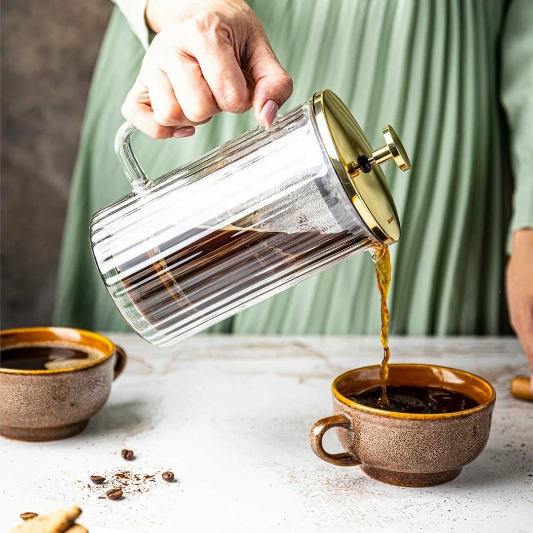 French press Klausberg KB-7759 600ml transparente/e artë