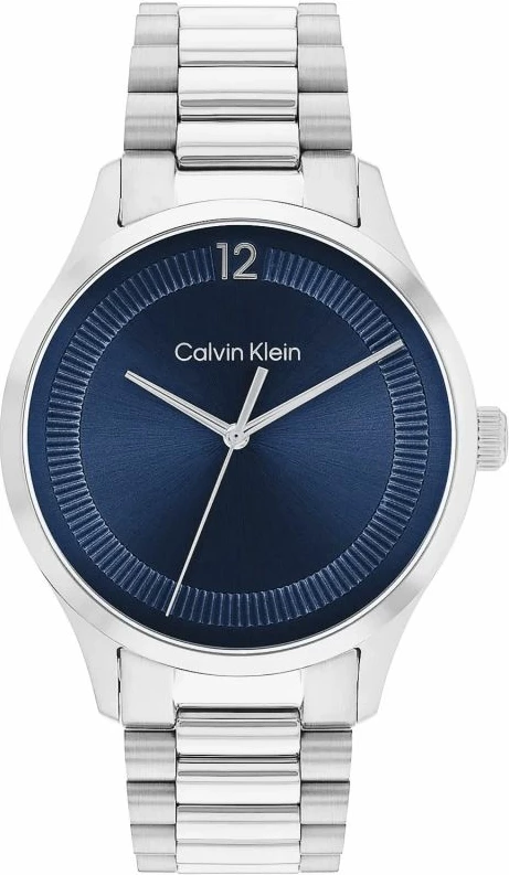 Orë dore për meshkuj Calvin Klein, argjendtë