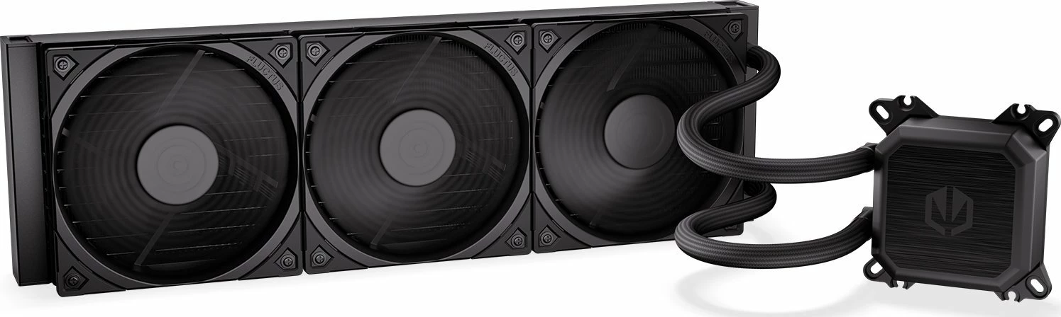 Ftohje me ujë AIO Endorfy Navis F360 EY3B003, radiator 360 mm, 3x120 mm PWM, e zezë
