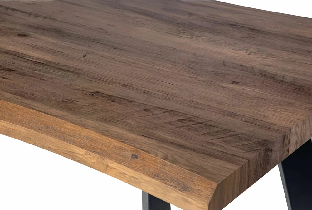 Tavolinë Brick-Urban, ngjyrë arre, 180x90x75cm