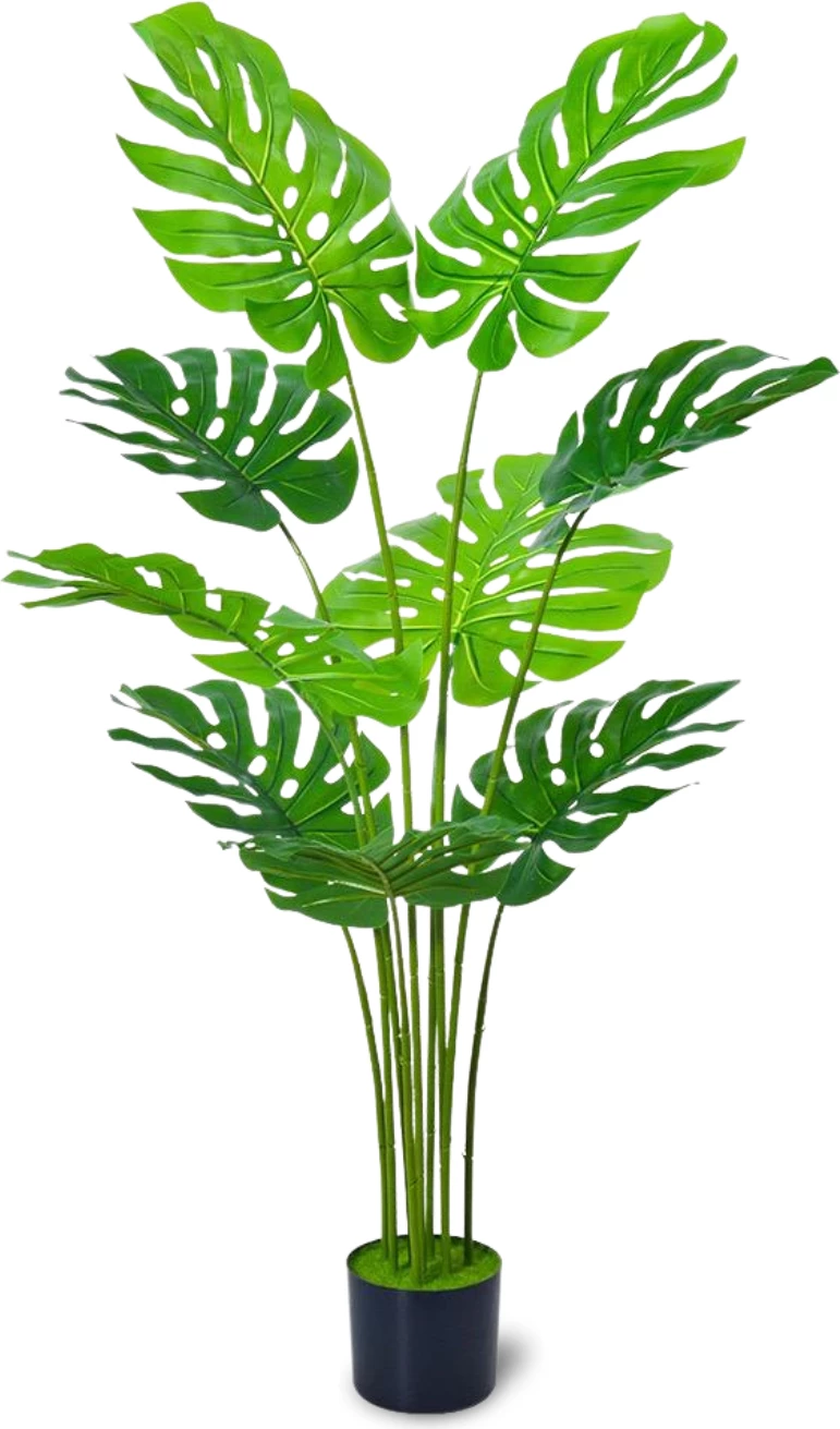 Bimë artificiale Monstera, 120 cm