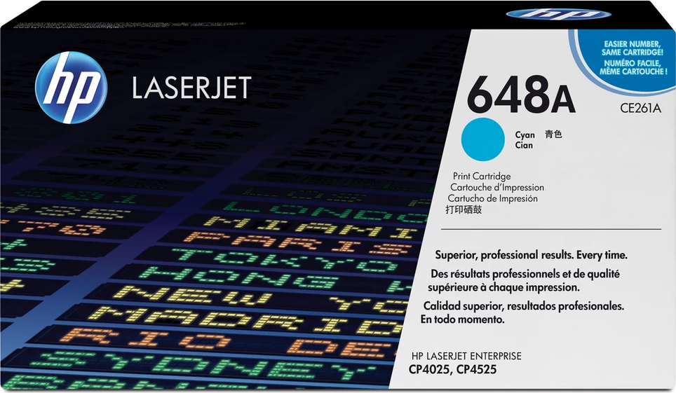 Toner HP 648A CE261A rendiment 11000 faqe cyan