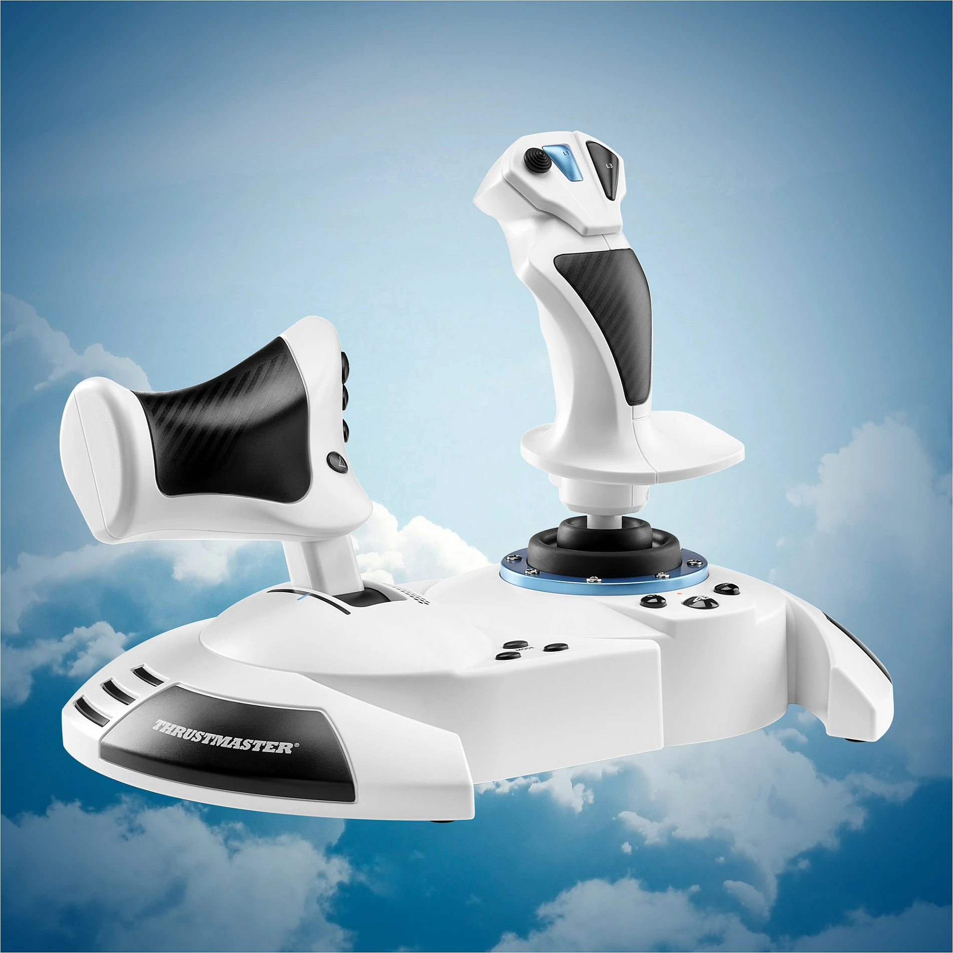 Joystick Thrustmaster T.Flight Hotas 5 MSFS Edition, USB, 14 butona, i bardhë
