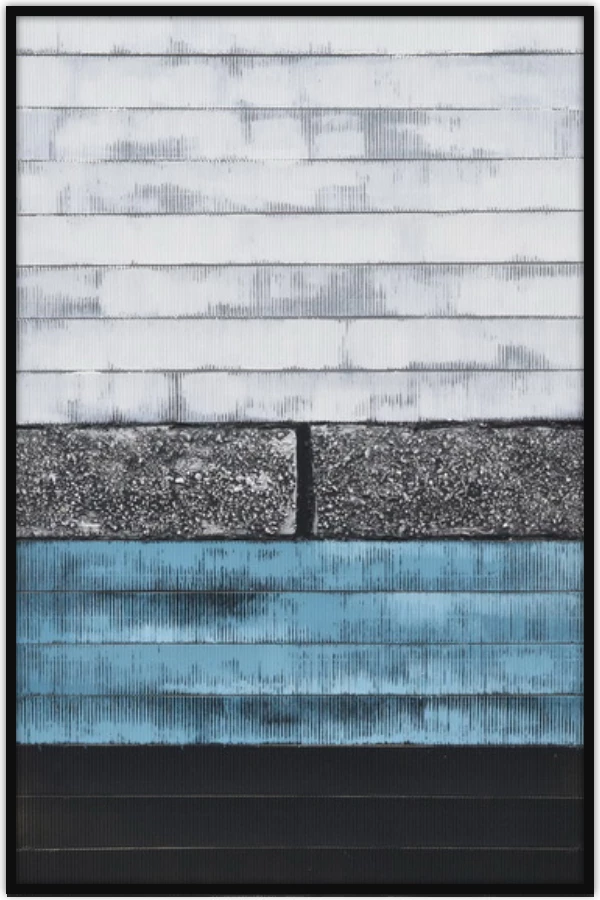 Pikturë dekorative Murus, kanavacë, dru, 62x92x5cm