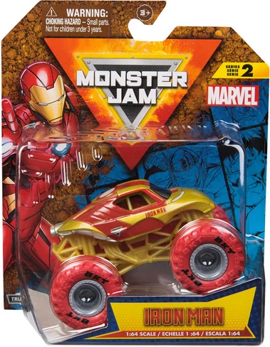 Monster Jam Marvel 1:64 Monster Truck Vehicle (Styles Vary)