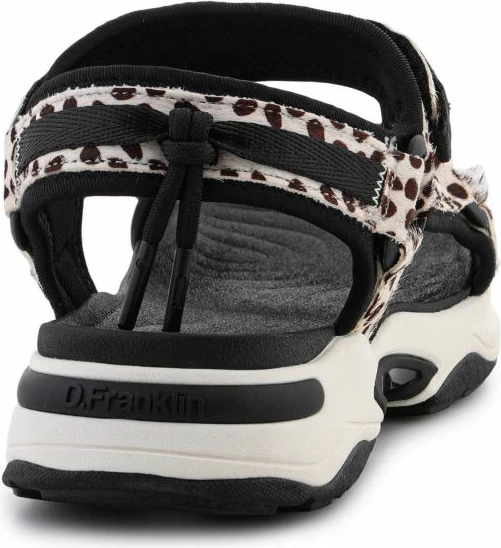 Atlete sandale për femra D.Franklin, kafe/bezhë/zeza