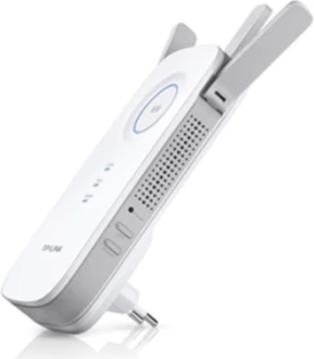 Zgjerues WiFi TP-LINK RE450 AC1750 Dual-Band, 1x Gigabit Ethernet, 3 antena, i bardhë