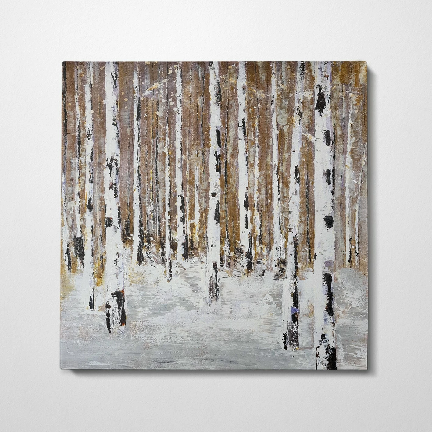 Pikturë dekorative me vaj, shumëngjyrëshe, Wallity, OPG123741, 120x120cm